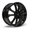Rtx Alloy Wheel, Arai 18x7.5 5x114.3 ET45 CB67.1 Gloss Black 082224